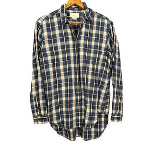 Ralph Lauren Denim & Supply Flannel Shirt Medium Plaid Blue